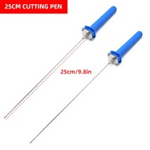 우드락 폼보드 열선 커터기 전기 스티로폼 커터 5cm 10cm 15cm 20cm 25cm 핫 와이어 스티로 폼 커팅 펜 섭씨 300 도 도구 전기, 05 25cm 2pcs