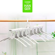 접이식 공간효율 아이디어 옷걸이 옷장정리 수납 건조, 핑크