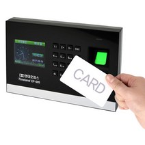 EF-005전용 근태관리기 출입증명 RF카드 출퇴근기록기추천 출퇴근체크기 출퇴근기계 근태기 출근기록기, 양면, A