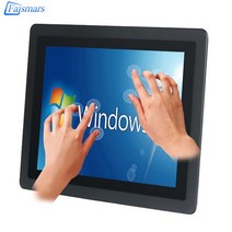 정전식 임베디드 산업용 터치 스크린 LCD 모니터 순수 플랫 프레임 VGA HDMI DVI 터치 USB IP65 10 11.6 12 15 인치, 9.12.1 VGA DVI USB