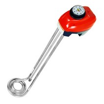 우주 전기 온수 히터 3kw 50cm 돼지꼬리 온도조절가능