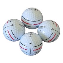 3 라인 로고인쇄 ( 3피스 / 4피스) 선입견 타파 리피니쉬볼 3 V1 (블루+레드) (10개입), 3라인 V1 (블랙+레드)