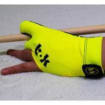 BOK 이충복 선수용 장갑 노랑색 당구그립 마스터초크