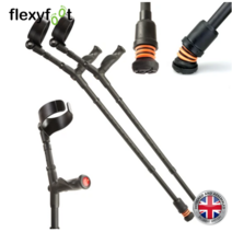 Flexyfoot 플렉시풋 엘보 엘보우 클러치 롤스로이스 영국 정품 목발 워커기, 소프트형, 폐쇄형 낱개(좌우방향 동일), 1개