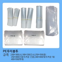 모두팔구 채소봉투 야채봉투 PE무지 (소) (20*30) 타공O-200장