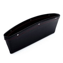 자동차 차량 차 가죽 트렁크 정리함 SUV 승용차 수납 박스 세차용품 가방 트렁크 정리 그물망 car seat crevice storage box for lexus nx gs, 검은 색
