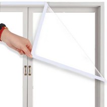 겨울 창문방풍보온필름+양면 테이프, 70X80cm