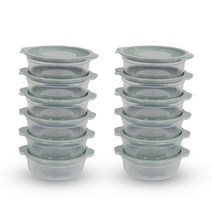 제오닉 라이스나이스 냉동 밥 보관 용기 420ml 민트, 12개, 단품