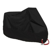 오토바이 스쿠터용 방수 방진 UV 차단 패브릭 커버 야외 및 실내 내마모성 사계절 덮개 190T, 3XL for 2201-2300mm_001Black