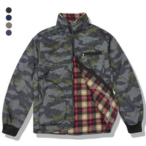 오마보이 남성용 겨울 방한복 누빔 기모깔깔이