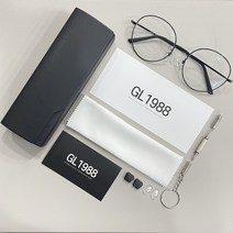 안경사가 직접 만든 블루라이트차단안경 맞춤 근적외선차단 GL1988, 52, 블루+근적외선차단코팅, 로즈골드