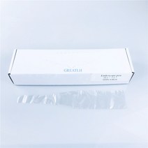 500 개/상자 치과 재료 일회용 폴리 플라스틱 구강 카메라 슬리브 보호 필름/커버 내시경, 한개옵션0