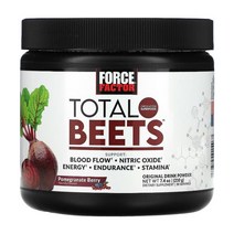Force Factor Total Beets Original Drink Powder Pomegranate Berry 7.4 oz (210 g), 1개