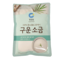 청정원 구운소금( 100% 꽃소금), 8개, 500G