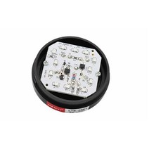 경보기 호출벨 차임벨 LPSECURITY-야외 LED 스트로브 깜박이 램프 경보등 셔터 도어 게이트 오프너 모터용 비상 비콘 소리 없음, [06] 24VDC red color