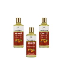 나떼쌍스 헤어 스킨 바디 오일 100 ml Natessance Huile De, 3팩
