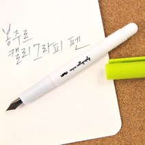 아이윙스 2500 봉주르 캘리그라피 만년필 리필카트리지4개포함, 랜덤