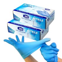 아이보리글러브 니트릴 장갑, 중(M), 100매입, 2개