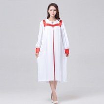 성가대복 성가대가운 찬양 현대 의류 크리스찬 교회 합창단 성자 의상 여성 성직자 가운 시 클래스 서비스 수녀 노래 AliExpress, design 14+XXL