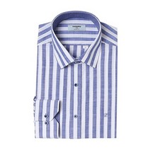 [레노마 셔츠] 슬럽 어닝 스트라이프 슬림핏 셔츠 RKLSL0-152-BU