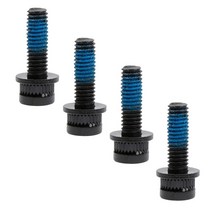4 pcs 자전거 디스크 브레이크 나사 산악 자전거 오일 브레이크 캘리퍼 고정 나사 m618mm 로터 볼트 사이클링 고정 액세서리