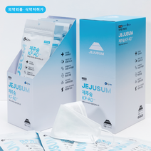 제주숨 KF-AD 라이트 마스크 국산원단/피부저자극0.00/무형광원단/50매입/식약처허가/비말차단마스크/운동용마스크/초경량, 50매입, 화이트, 1개