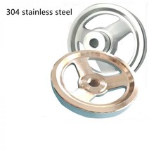 3D 프린터 304 스테인레스 널드 핸드 휠 광택 산업용 기계, 01 60mm_03 M12