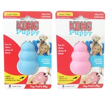 KONG 퍼피 강아지장난감 / 콩장난감 / 소 - 색상임의배송