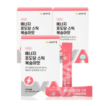 비타민마을 에너지 포도당 스틱 복숭아맛 30p, 180g, 30개입, 3개, 3개