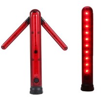 LED LED 경광봉 안전봉 차량 지시봉 교통 신호봉 유도봉 자석기능 차량 부착용 도로포장 DH09, 5개