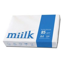 밀크 A4 85g 500매 1권/복사용지/A4용지/복사지