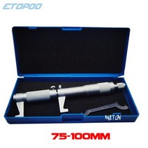 내부 마이크로 미터 내경 나사 초경 게이지 정밀 측정기 도구, 75-100mm
