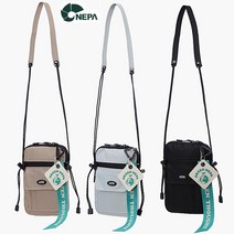 네파 NC송파점 공용 EAZY 멀티 마운팅 하이킹 크로스백 폰파우치 7IC7518 SP, 000, BEIGE(200)