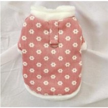 강아지 겨울 옷 하네스 패딩 골덴 잠바 S-XL, 네이비