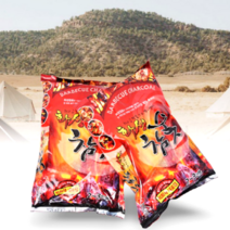 참나무 바베큐 고기 차콜 숯 코스트코 캠핑 펜션 업소용 숯, 캠핑용 참 숯 700g 12봉