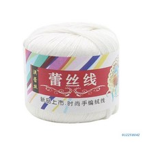 Mercerized cotton cord 나사 실 DIY 자수 크로코셋 뜨개질 레이스 봉제, 1