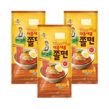밀당의고수 쫄면 909.8g(4인 4개, 밀당의고수 쫄면 (4인분) 908.8g