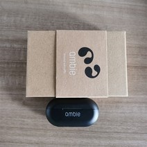 [골전도 무선 블루투스 이어폰] 앰비언용 사운드 스타일 이어커프스 이어본 컨덕션 무선 블루투스 이어폰 헤드셋 스포츠 이어버드, [03] blackwith amble