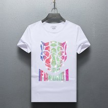 여름반팔티 2022 남성의류 티셔츠 유행 핫픽스 취미 T100 6 P50 4995391432