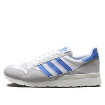 아디다스 ZX500 패션 운동화 화이트 블루 FW4410