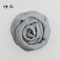 봄스카프 여성 롱 50대 스카프 한국어 솔리드 컬러 Voile 겨울 목 경비원 50x140cm 소년 소녀 코 튼 린 넨 따뜻한 Windproof 목도리 B06