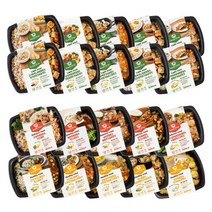 다즐샵 다이어트 식단관리 도시락 4주 식단 15종 20팩 (가벼운10팩+맛있는5팩+건강한5팩), 1개