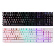 ABKO 앱코 레인보우 무빙 LED 축교환 기계식 유선 게이밍 키보드 Hacker K640, 블랙_갈축, ABKO HACKER K640