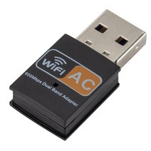 블루투스동글이 Grwibeou-600Mbps USB WiFi 어댑터 2.4GHz 5GHz 안테나 듀얼 밴드 802.11b/n/g/ac 미니 컴, [01] 600Mbps