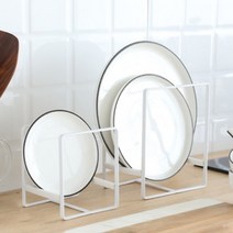 접시선반 접시정리대 접시꽂이 스텐 그릇거치대 심플