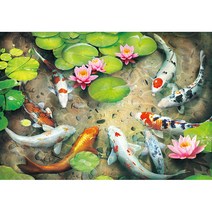 1000피스 직소퍼즐 - 연꽃의 속삭임, 단품, 단품