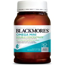 블랙모어스 오더리스 피쉬오일 미니캡 400정, 1개, 500ml