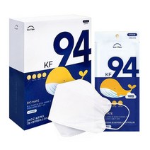 바이오 셀프케어 KF94 마스크 소형 화이트 (유아/어린이용), 1개입, 50개