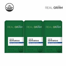 [리얼그램] 관절 MSM 글루코사민 1200mg x 60정 3박스(3개월분) + 쇼핑백 증정, 리얼그램 관절 MSM 글루코사민 3개