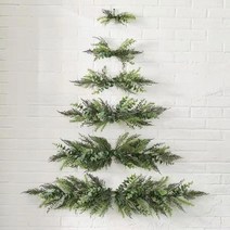 크리스마스 무장식 벽트리 장식 벽걸이 트리 벽장식 소품